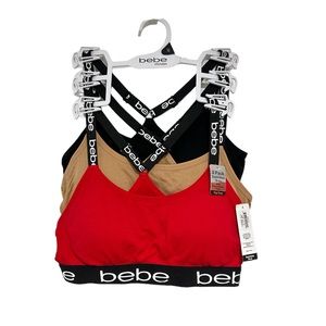 Bebe - 3 Pack Tag Free Seamless With removable Pads